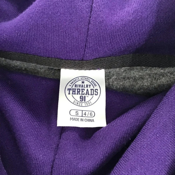 Rivalry Threads LSU Tigers Sweatshirt Hoodie - Picture 6 of 7